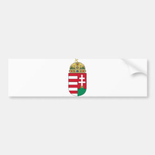 Autocollant De Voiture Manteau officiel de la Hongrie de symbole
