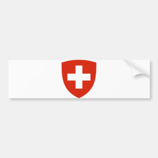 Autocollant De Voiture Manteau officiel de la Suisse de symbole