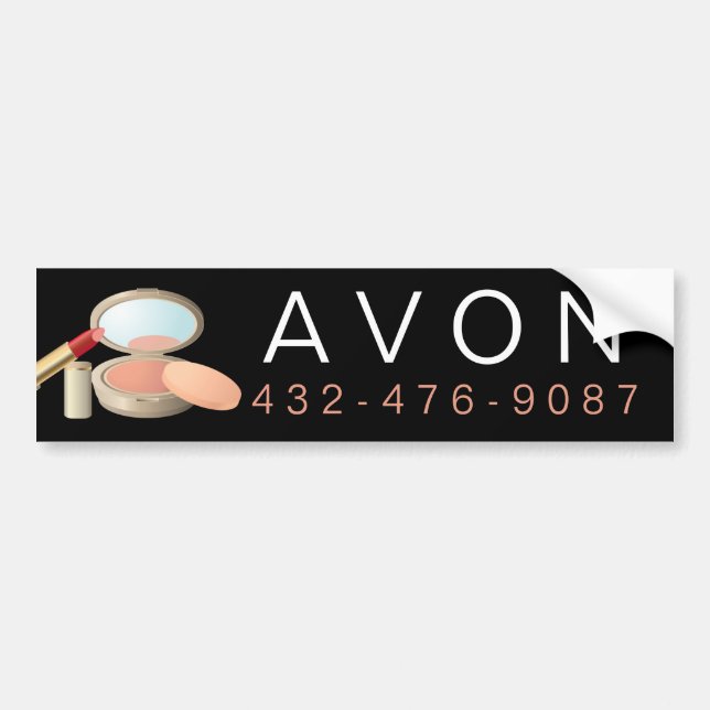 Autocollant De Voiture Maquillage indépendant Rep Avon (Devant)