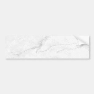 Autocollant De Voiture Marbre Blanc