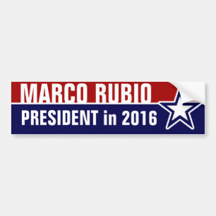 Autocollant De Voiture Marco Rubio in 2016