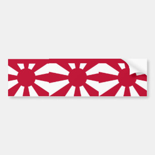 Autocollant De Voiture Marine japonaise impériale standard de