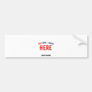AUTOCOLLANT DE VOITURE MARQUE BLANCHE VERIFIEE PERSONNALISABLE MODERNE ET