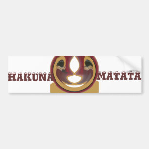 Autocollant De Voiture Masai Tribal Whirt Art Imprimer