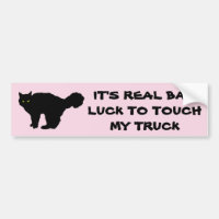 Mauvaise chance de toucher mon rose de camion