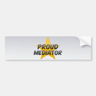 Autocollant De Voiture Médiateur fier
