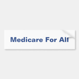 Autocollant De Voiture Medicare For All Universal Healthcare