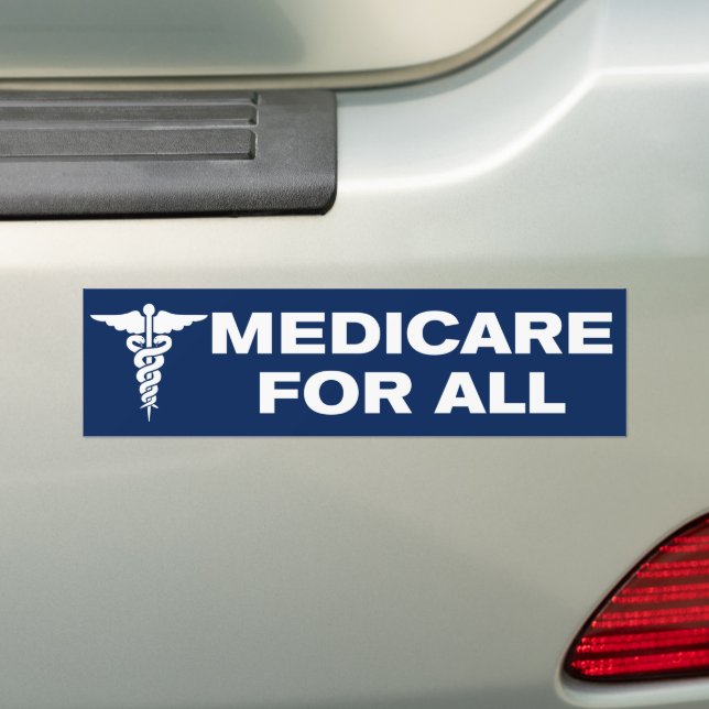 Autocollant De Voiture Medicare For All Universal Healthcare (En voiture)