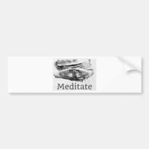 Autocollant De Voiture Méditez