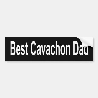 Autocollant De Voiture Meilleur Cavachon Papa Bumper Sticker Chien