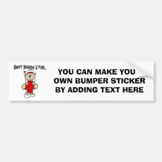 Autocollant De Voiture Meilleur T-shirts et cadeaux de Nurse Ever