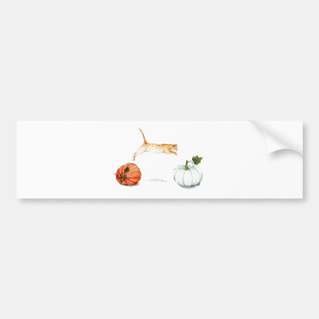 Autocollant De Voiture Melting Between Pumkins (Devant)