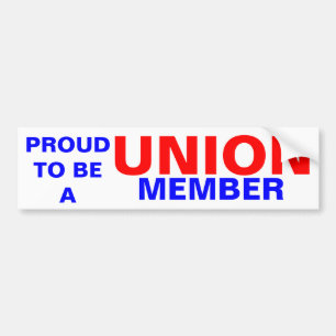 AUTOCOLLANT DE VOITURE MEMBRE DE L'UNION