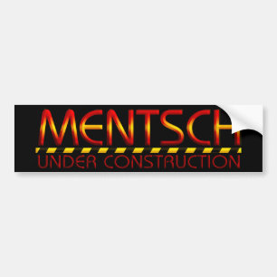 Autocollant De Voiture Mentsch
