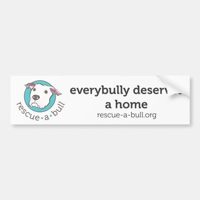 Autocollant De Voiture mérite everybully une maison (Devant)