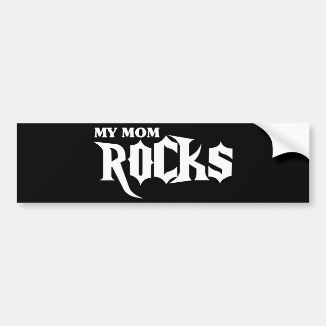 Autocollant De Voiture Mes roches de maman (Devant)