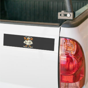 Autocollant De Voiture Mess Avec Le Miel Vous Obtenez Le Bonk Fitness