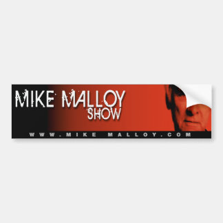 AUTOCOLLANT DE VOITURE MIKE MALLOY BUMPERSTICKER