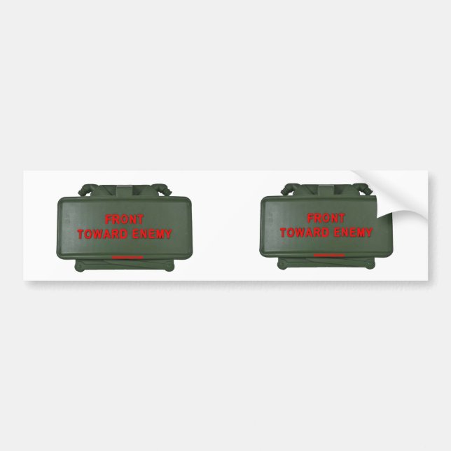 Autocollant De Voiture MINE CLAYMORE (2 pour 1) (Devant)