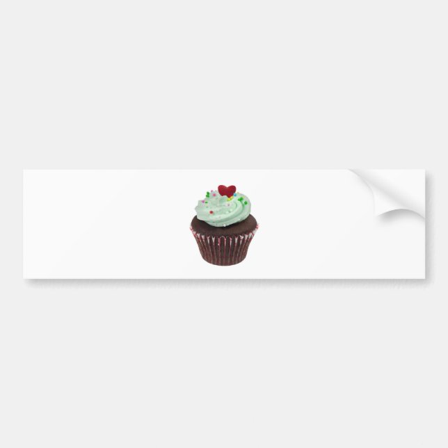 Autocollant De Voiture Mini petit gâteau (Devant)