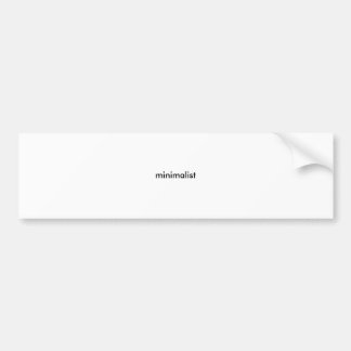 Autocollant De Voiture minimaliste