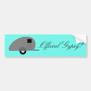Autocollant De Voiture Minuscule remorque Teardrop Thunder_Cove