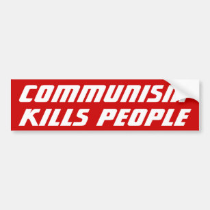 Autocollant De Voiture Mises à mort de communisme