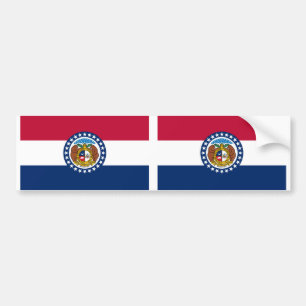 Autocollant De Voiture Missouri state flag