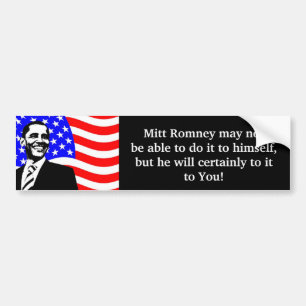 Autocollant De Voiture Mitt Romney Bumpersticker