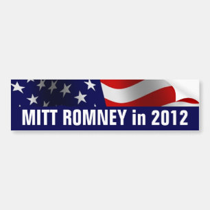 Autocollant De Voiture Mitt Romney en 2012