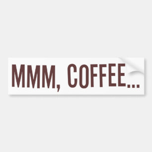 Autocollant De Voiture Mmm café…