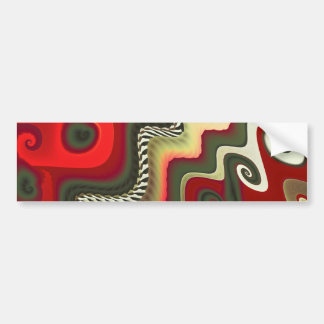 Autocollant De Voiture Mobilier Art Fractal fin
