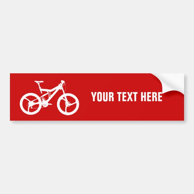 Autocollant De Voiture modèle à vélo (Devant)