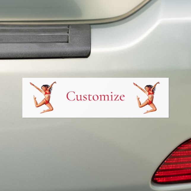 Autocollant De Voiture Modèle Bikini de danse Thunder_Cove (En voiture)