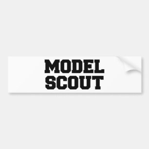 AUTOCOLLANT DE VOITURE MODÈLE DE SCOUT