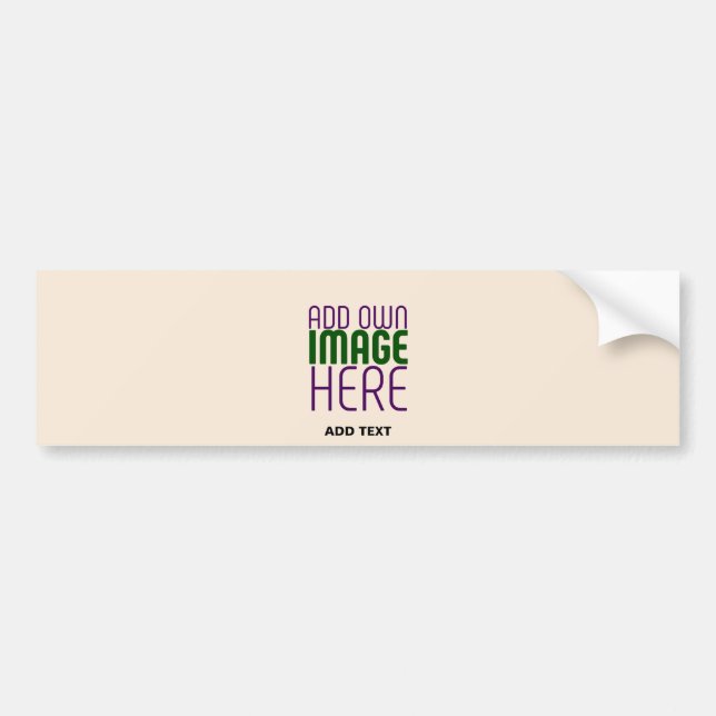 AUTOCOLLANT DE VOITURE MODELE DE TEXTE D'IMAGE NATUREL SIMPLE ÉDITABLE MO (Devant)