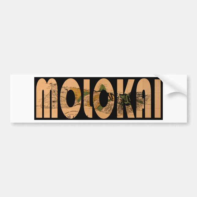 Autocollant De Voiture molokai1897 (Devant)
