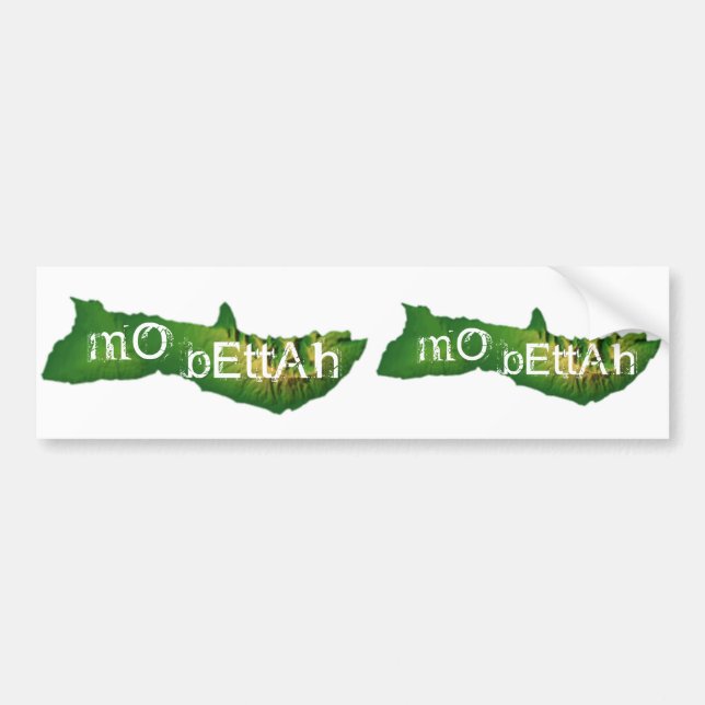 Autocollant De Voiture Moloka'i Mo Bettah (Devant)