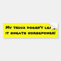 Mon camion ne coule pas