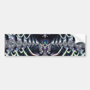 Autocollant De Voiture Monde Violet