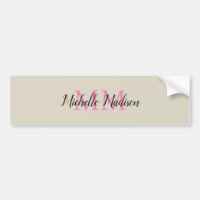 Monogramme Moderne Calligraphie Nom Initiales