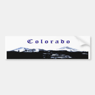 Autocollant De Voiture Montagne du Colorado V