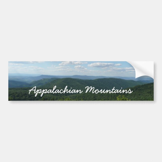 Autocollant De Voiture Montagnes des Appalaches I Shenandoah (Devant)