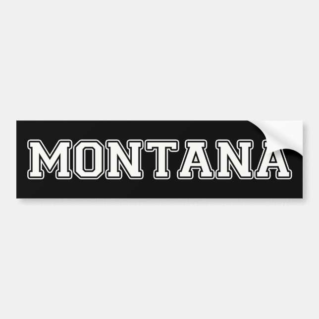 Autocollant De Voiture Montana (Devant)