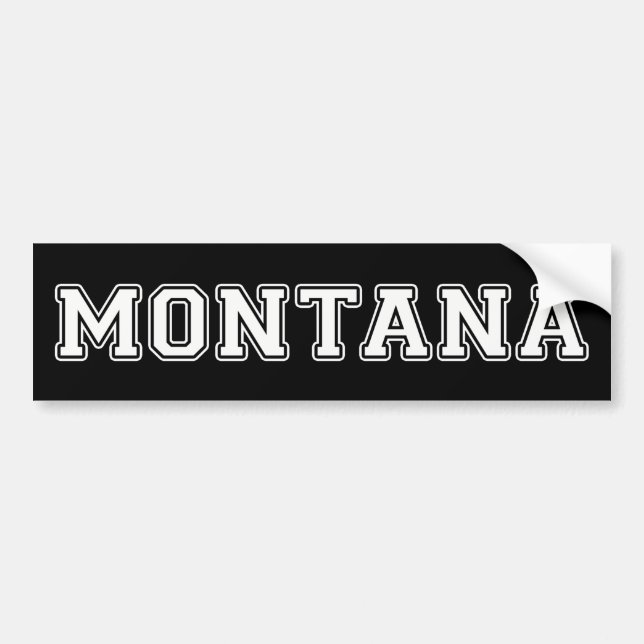 Autocollant De Voiture Montana (Devant)