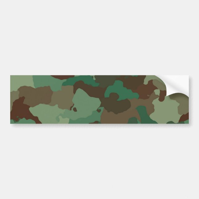 Autocollant De Voiture Motif de camouflage militaire (Forces armées) (Devant)