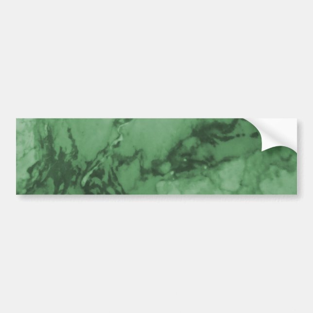 Autocollant De Voiture Motif de marbre vert (Devant)