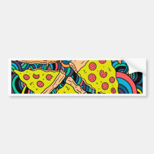Autocollant De Voiture Motif de pizza