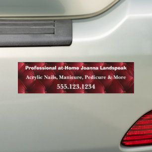 Autocollant De Voiture Motif diamant arlequin rouge doux