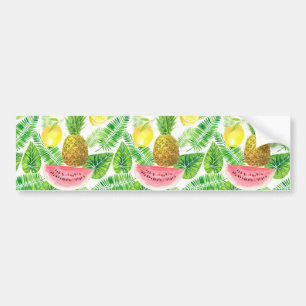 Autocollant De Voiture Motif tropical